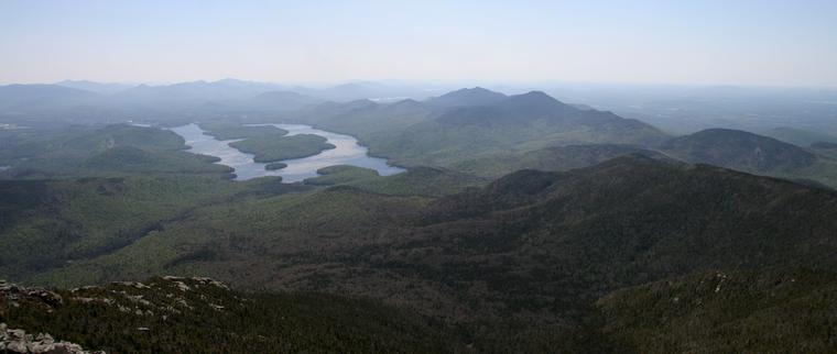 Lake Placid from Whiteface photo